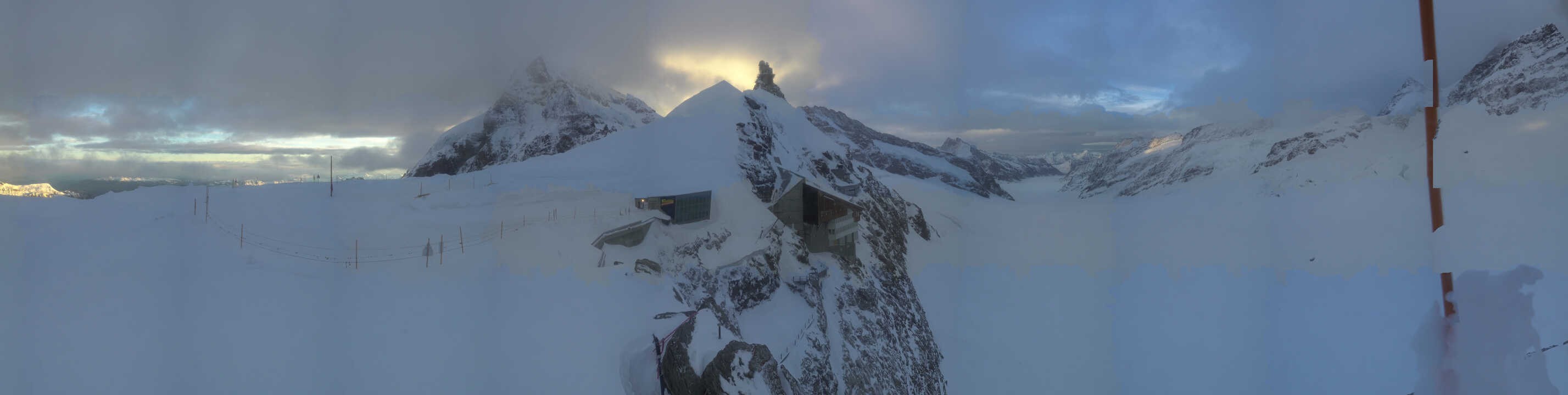 Archived image Webcam Panoramic View, Jungfraujoch