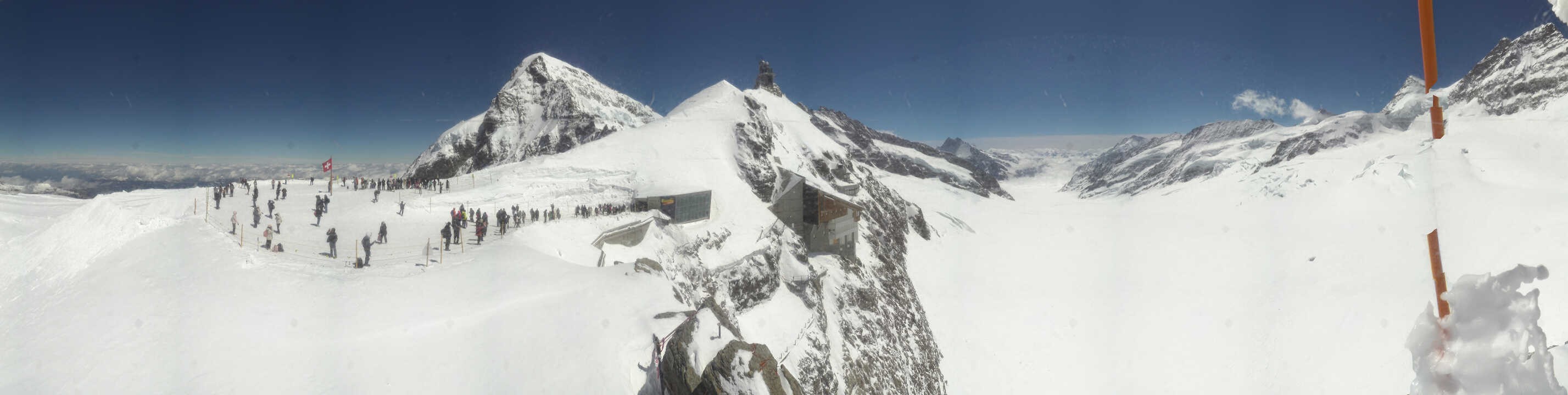 Archived image Webcam Panoramic View, Jungfraujoch