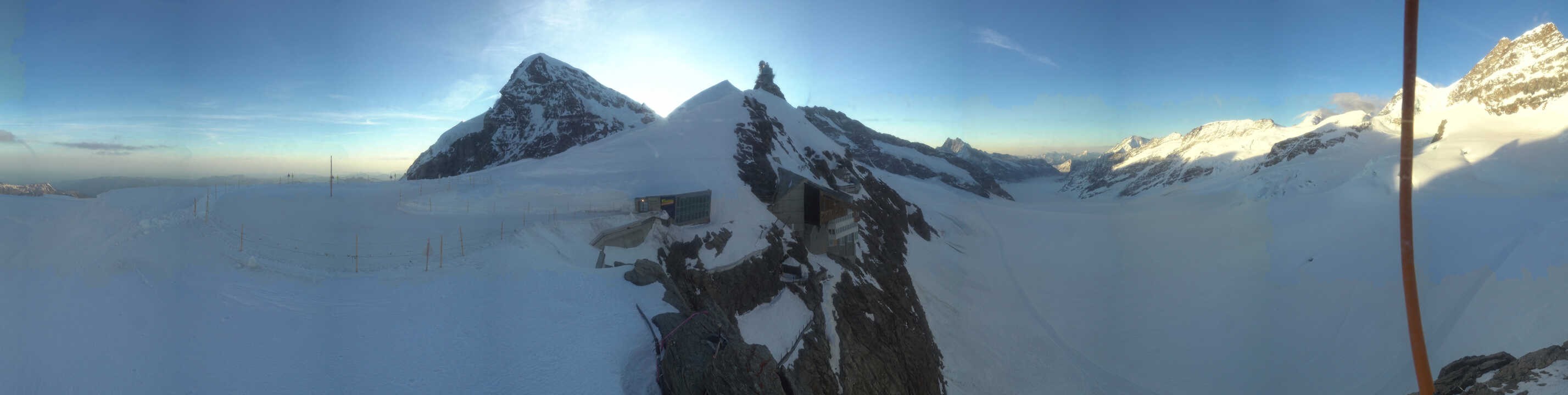 Archived image Webcam Panoramic View, Jungfraujoch