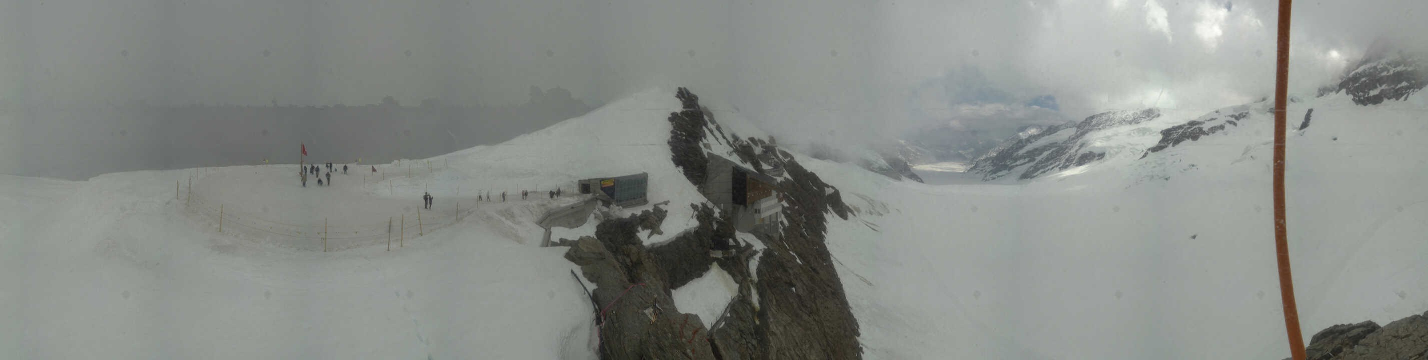 Archived image Webcam Panoramic View, Jungfraujoch