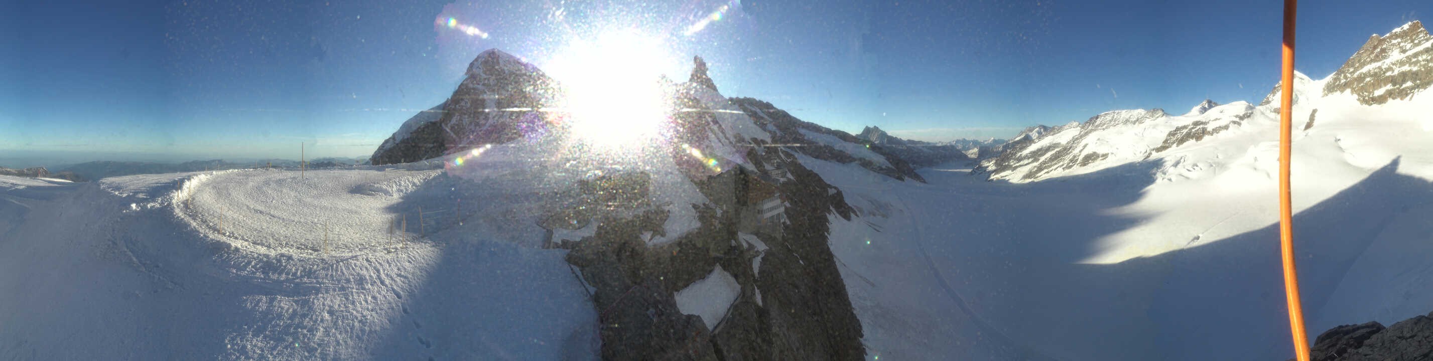 Archiv Foto Webcam Jungfraujoch-Panorama, Berner Oberland
