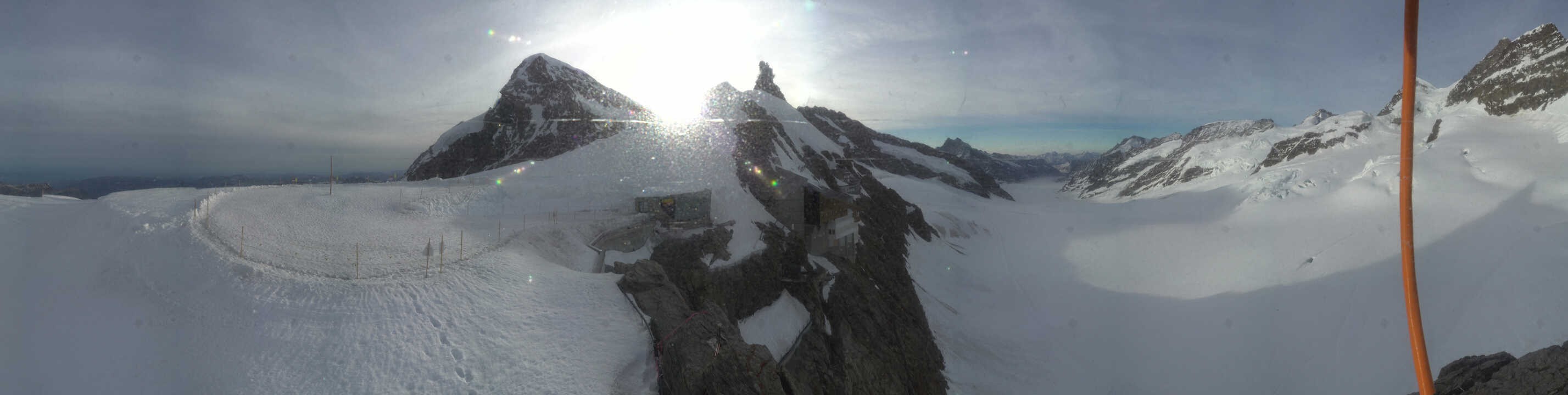 Archived image Webcam Panoramic View, Jungfraujoch