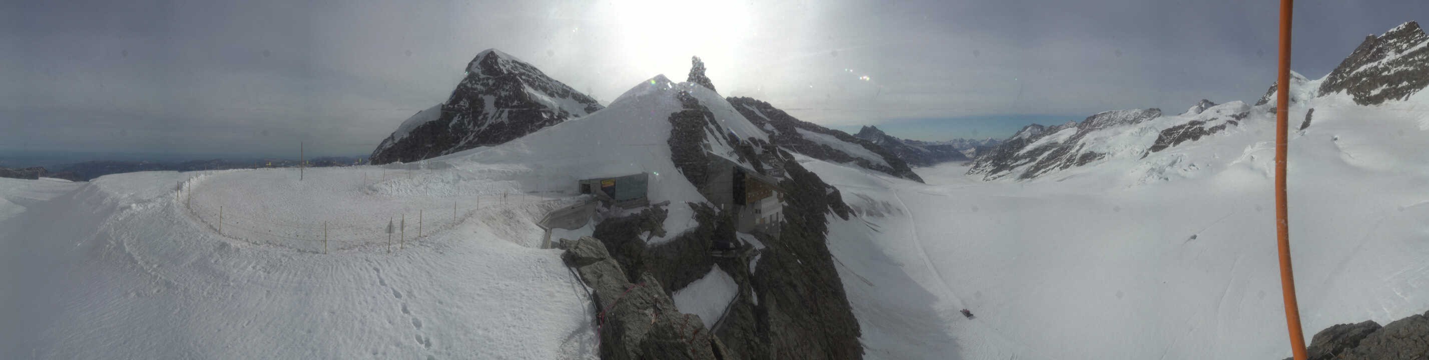 Archived image Webcam Panoramic View, Jungfraujoch