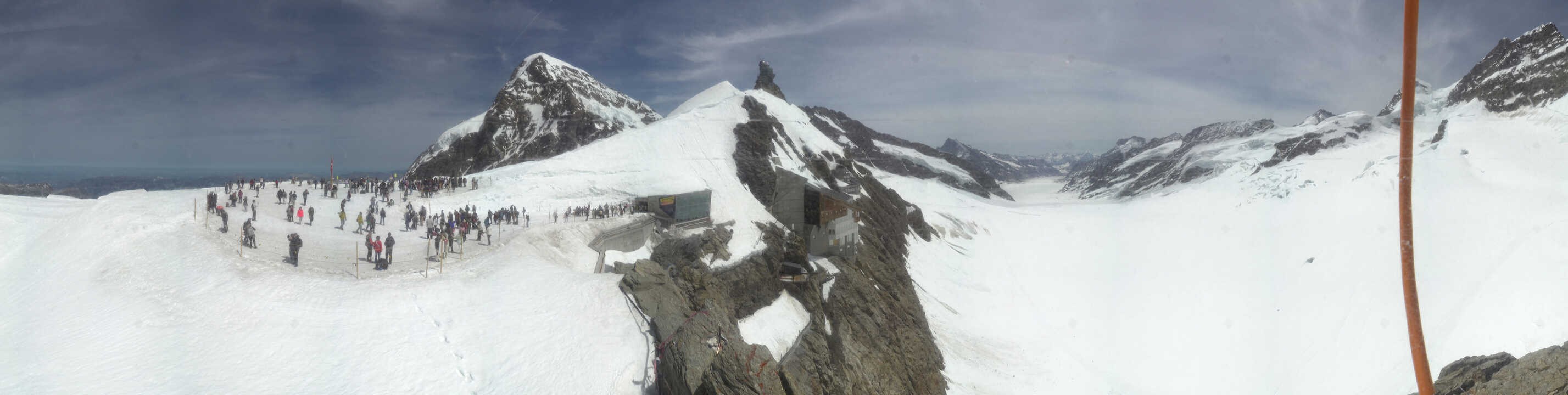 Archived image Webcam Panoramic View, Jungfraujoch