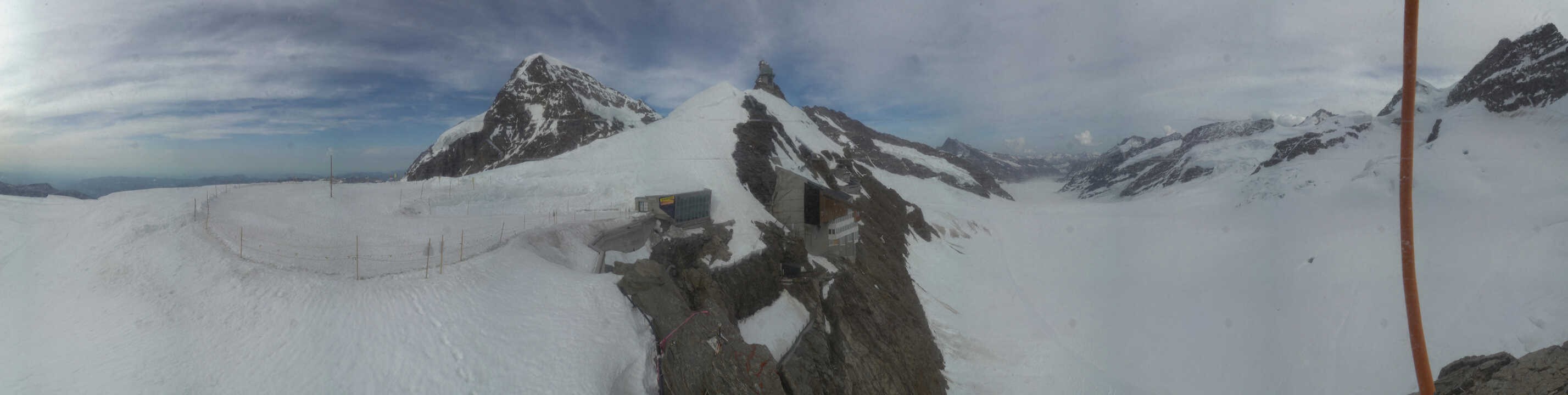 Archived image Webcam Panoramic View, Jungfraujoch
