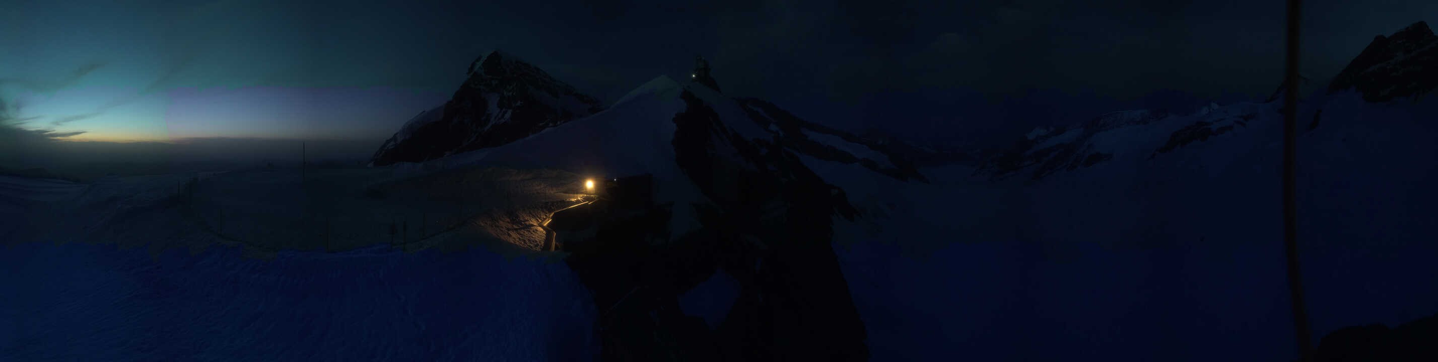 Archived image Webcam Panoramic View, Jungfraujoch
