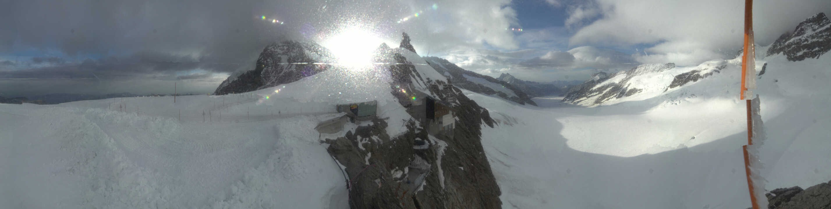 Archiv Foto Webcam Jungfraujoch-Panorama, Berner Oberland