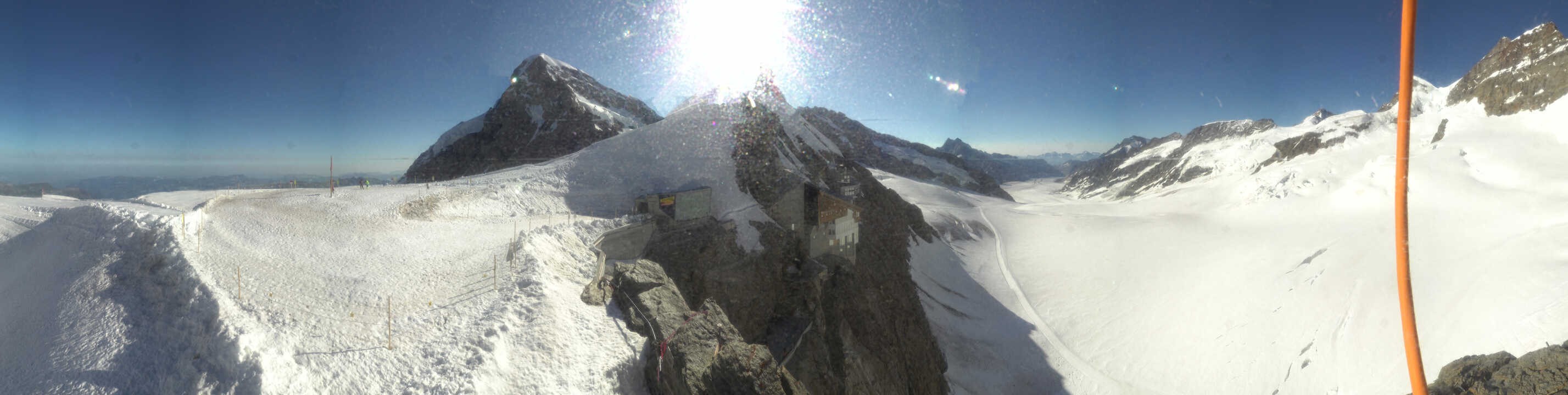 Archived image Webcam Panoramic View, Jungfraujoch
