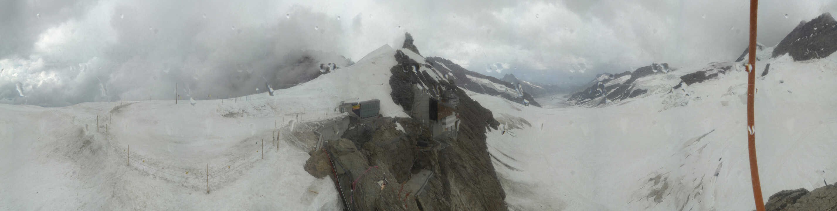 Archiv Foto Webcam Jungfraujoch-Panorama, Berner Oberland