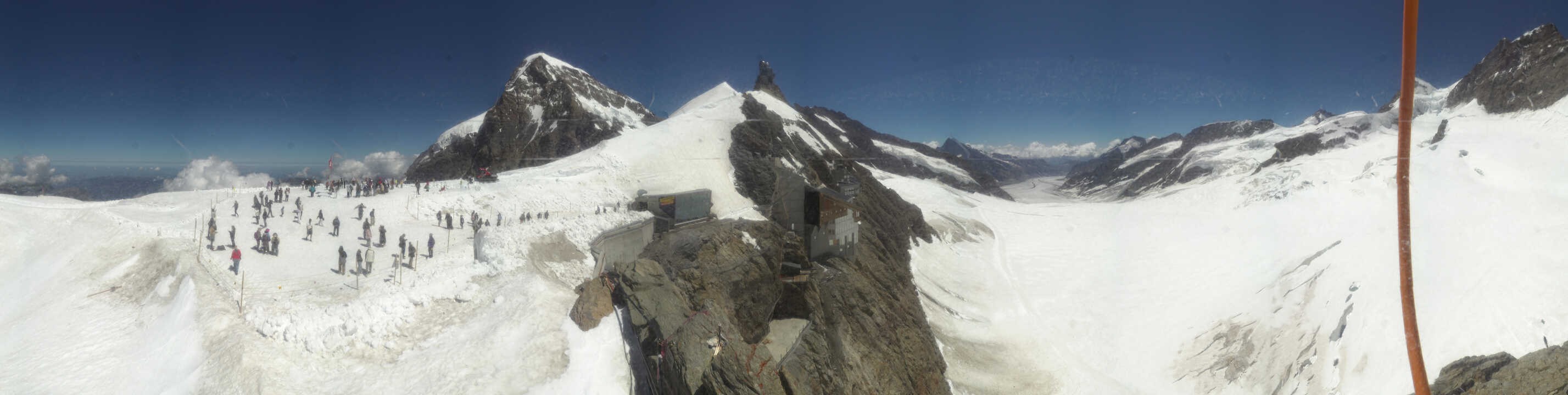 Archived image Webcam Panoramic View, Jungfraujoch