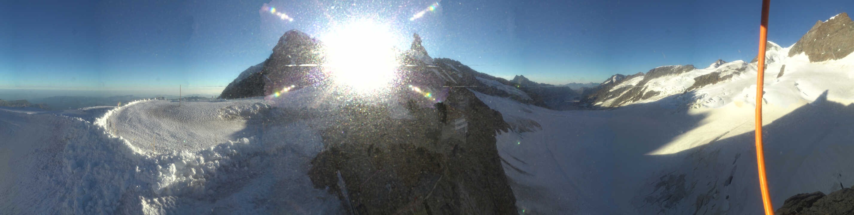 Archiv Foto Webcam Jungfraujoch-Panorama, Berner Oberland