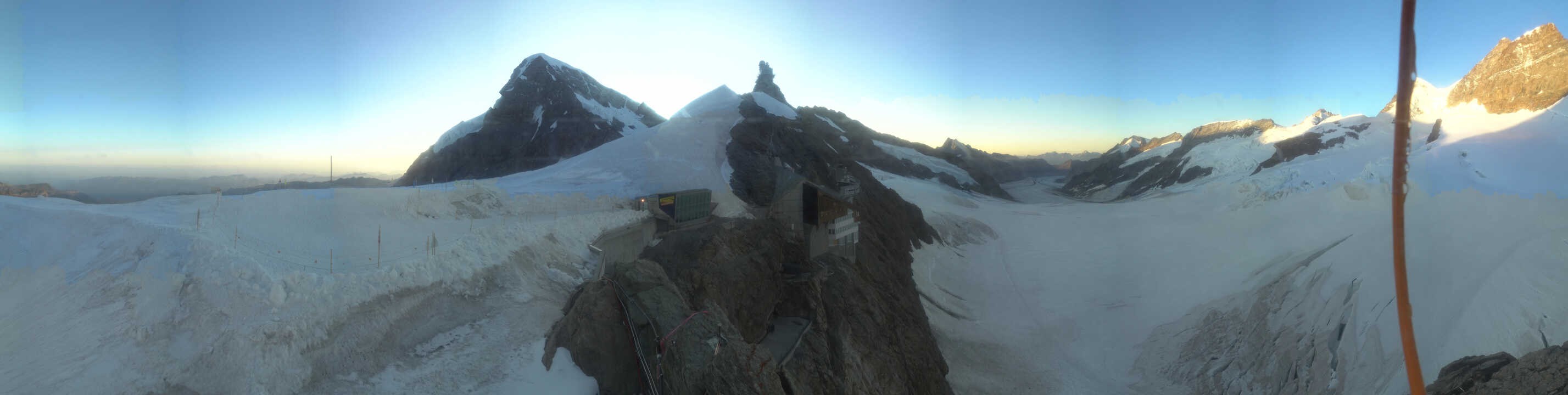Archiv Foto Webcam Jungfraujoch-Panorama, Berner Oberland
