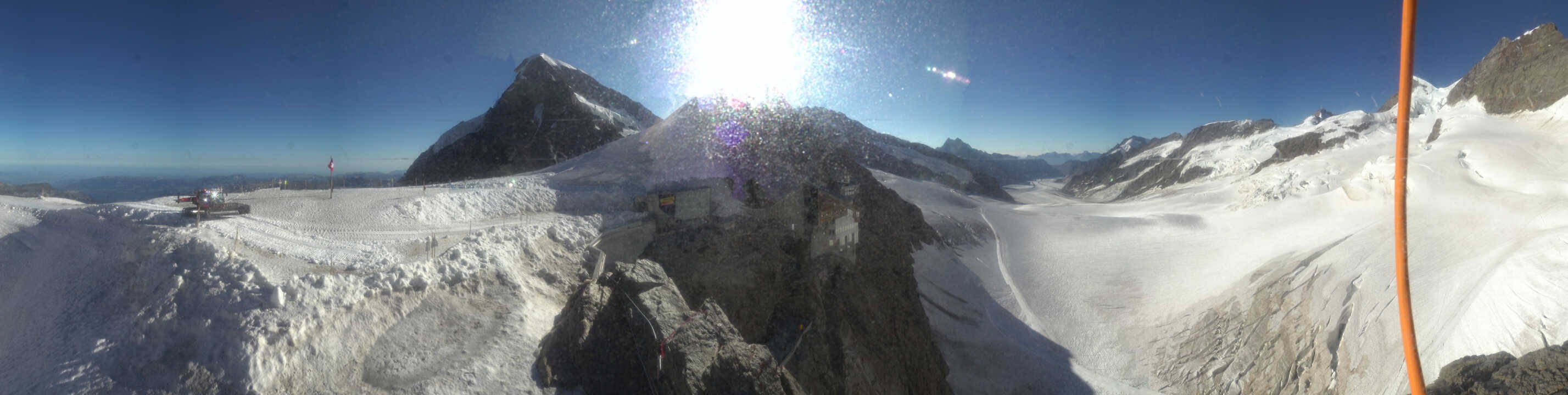 Archived image Webcam Panoramic View, Jungfraujoch