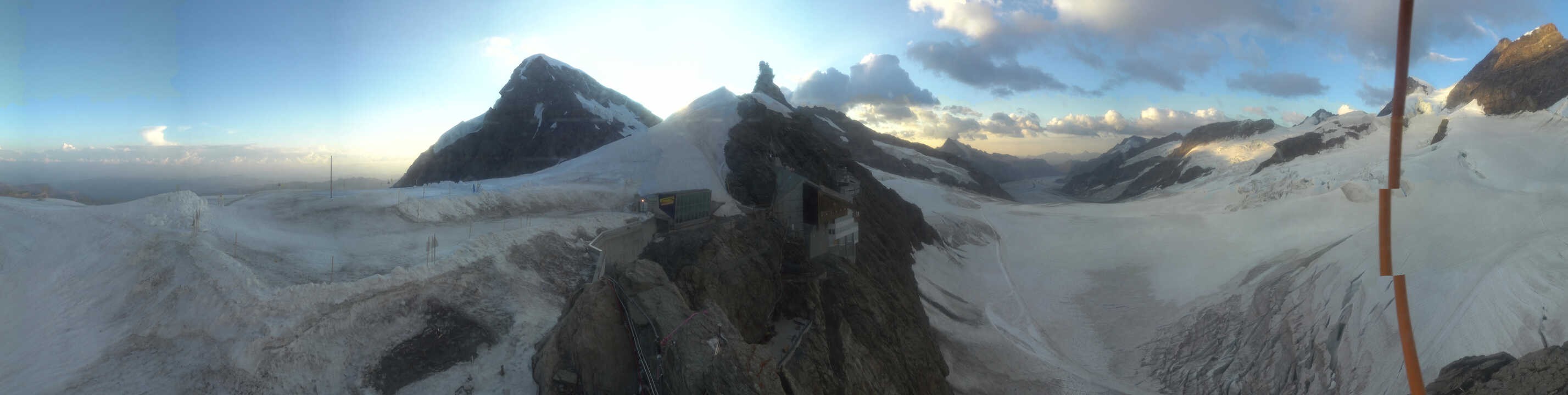 Archiv Foto Webcam Jungfraujoch-Panorama, Berner Oberland