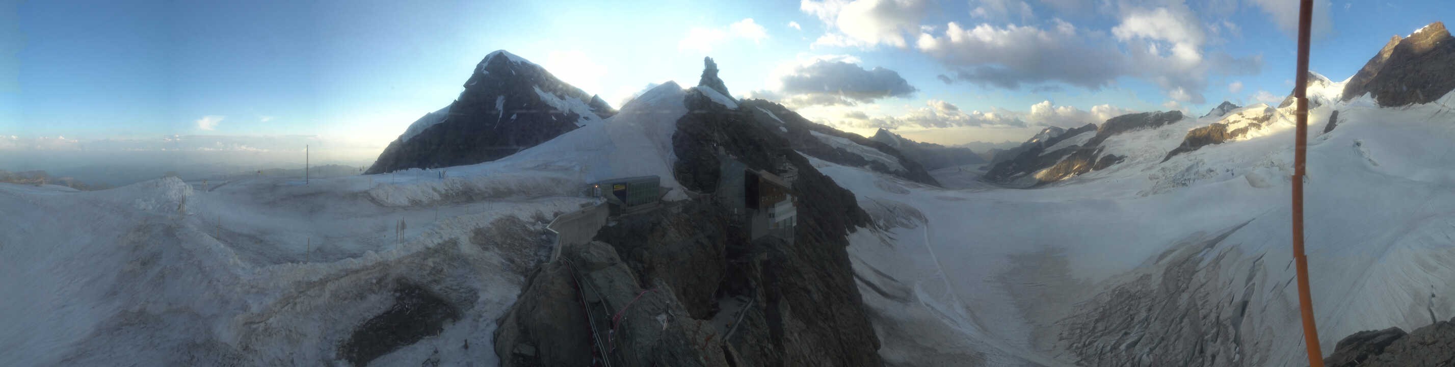 Archiv Foto Webcam Jungfraujoch-Panorama, Berner Oberland