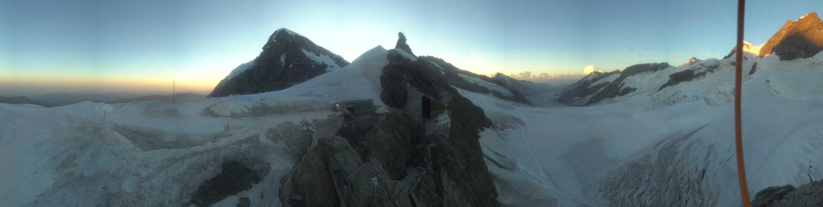 Archived image Webcam Panoramic View, Jungfraujoch