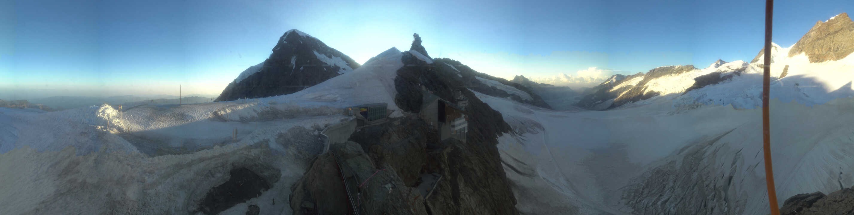 Archived image Webcam Panoramic View, Jungfraujoch