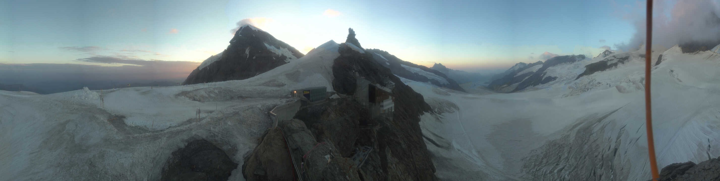 Archived image Webcam Panoramic View, Jungfraujoch