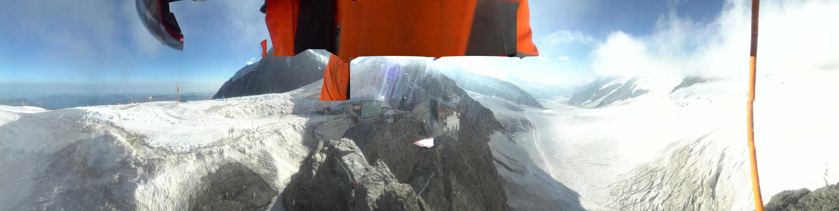 Archived image Webcam Panoramic View, Jungfraujoch