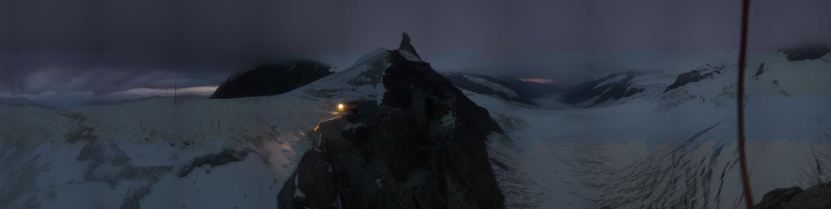 Archiv Foto Webcam Jungfraujoch-Panorama, Berner Oberland
