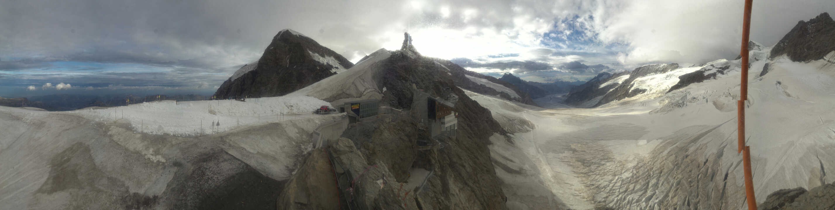 Archiv Foto Webcam Jungfraujoch-Panorama, Berner Oberland