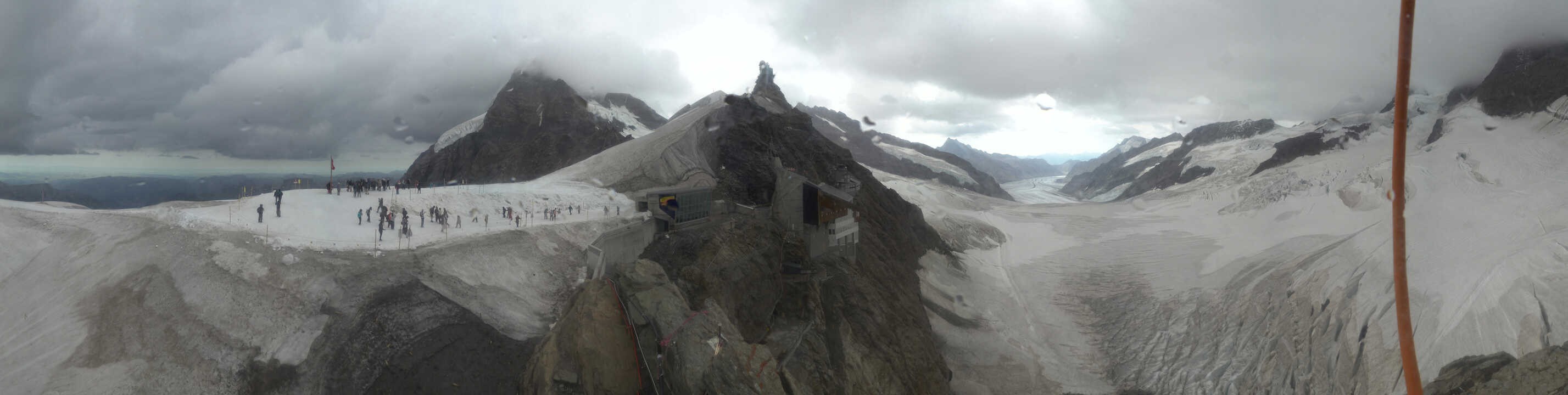 Archiv Foto Webcam Jungfraujoch-Panorama, Berner Oberland