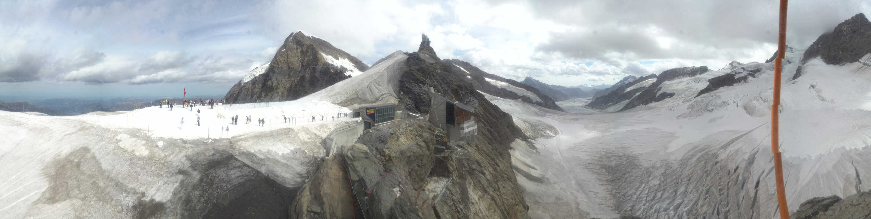 Archiv Foto Webcam Jungfraujoch-Panorama, Berner Oberland