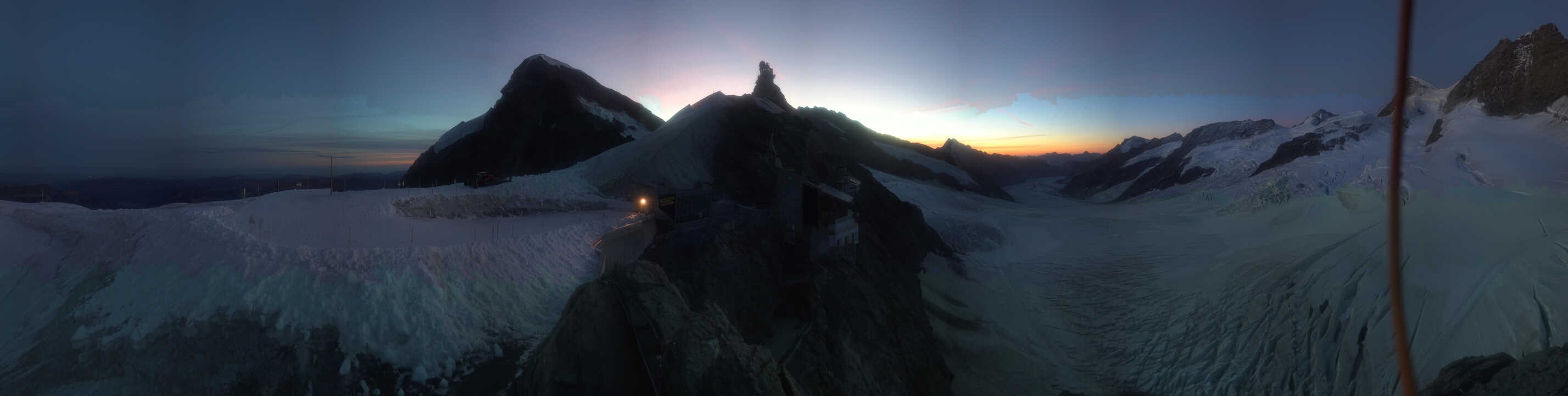 Archiv Foto Webcam Jungfraujoch-Panorama, Berner Oberland