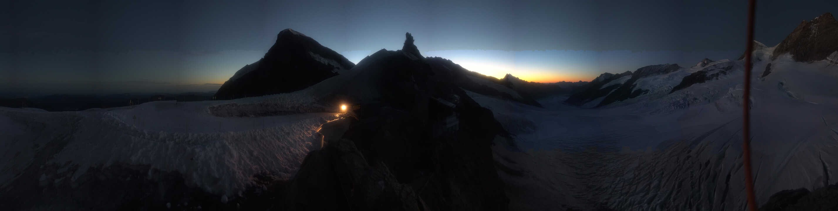 Archiv Foto Webcam Jungfraujoch-Panorama, Berner Oberland