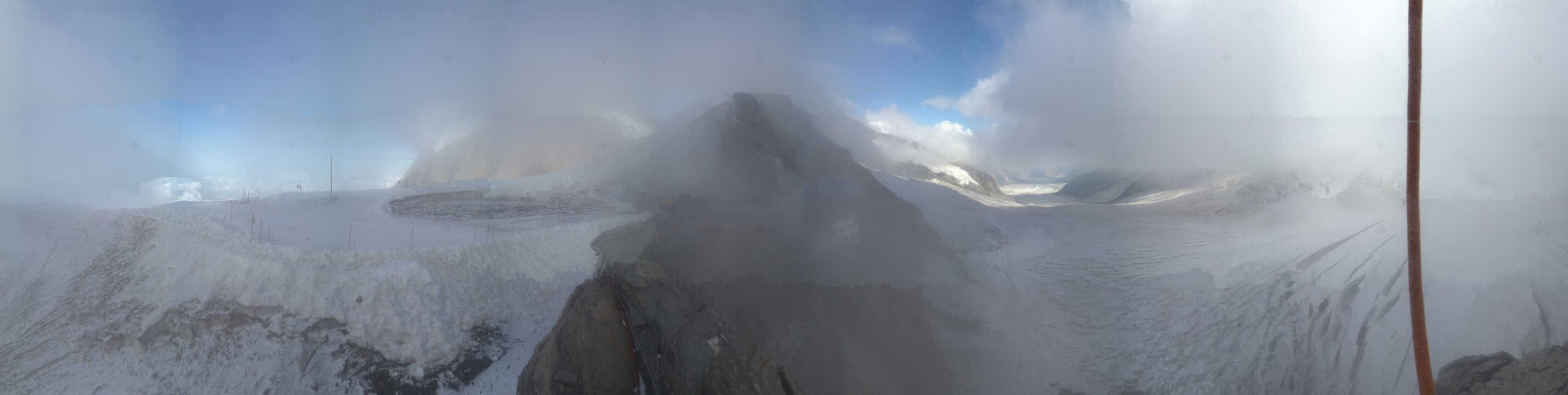 Archiv Foto Webcam Jungfraujoch-Panorama, Berner Oberland