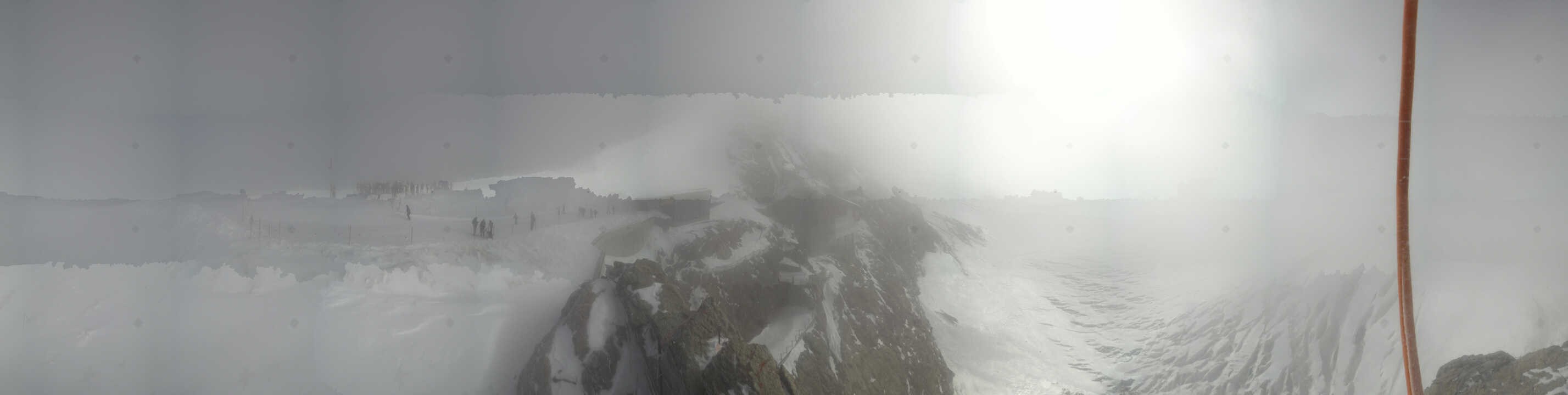 Archived image Webcam Panoramic View, Jungfraujoch