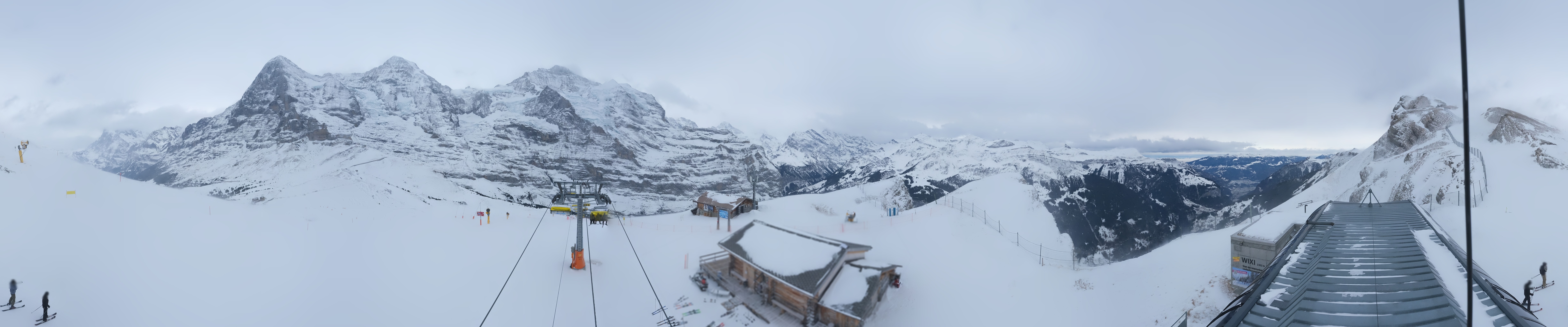 Archiv Foto Webcam Kleine Scheidegg-Lauberhorn, Grindelwald
