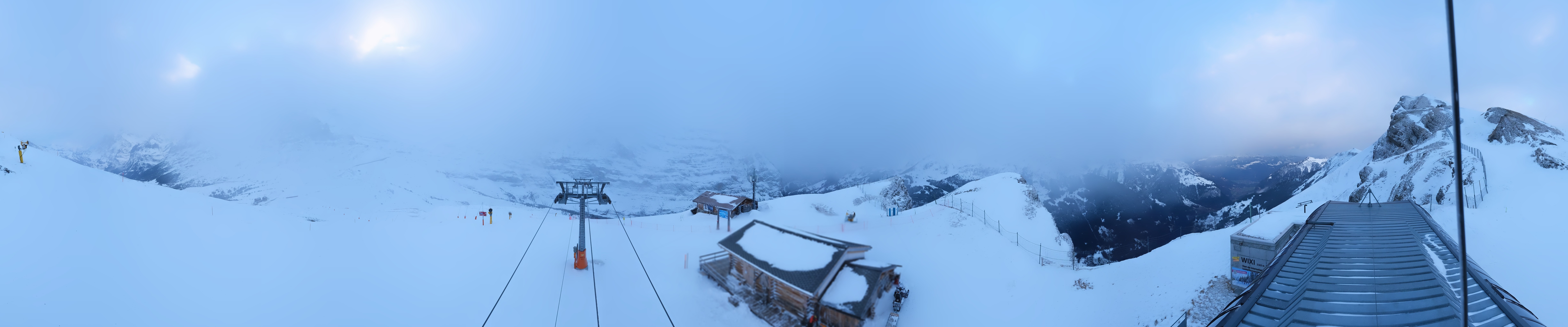 Archiv Foto Webcam Kleine Scheidegg-Lauberhorn, Grindelwald