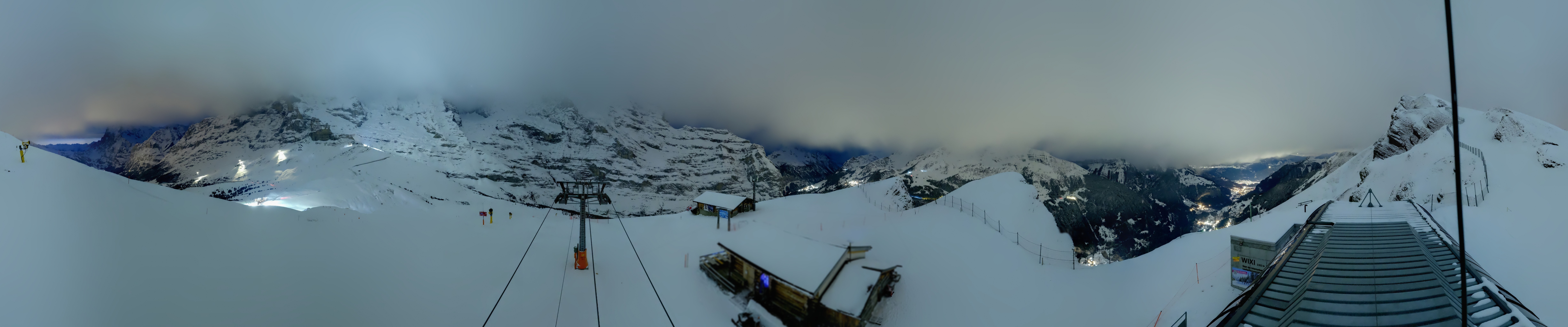 Archiv Foto Webcam Kleine Scheidegg-Lauberhorn, Grindelwald