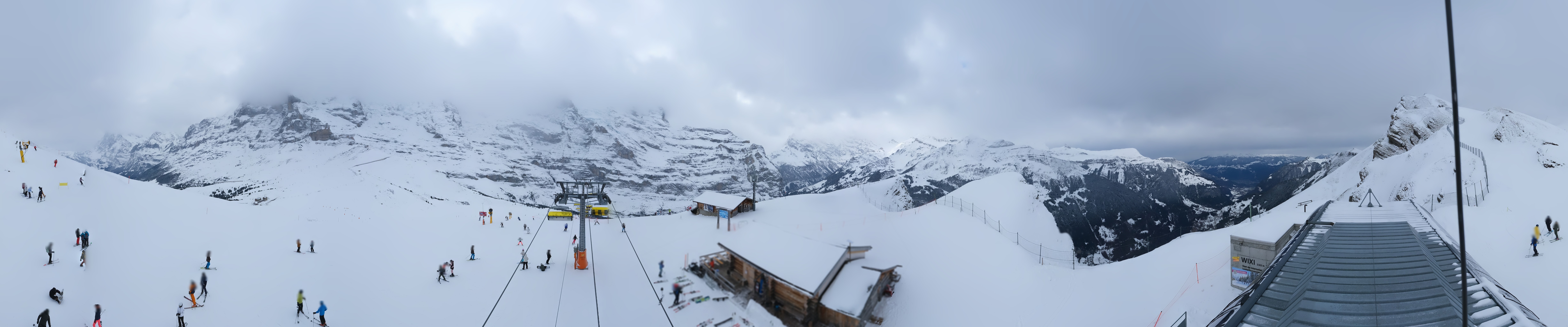 Archiv Foto Webcam Kleine Scheidegg-Lauberhorn, Grindelwald