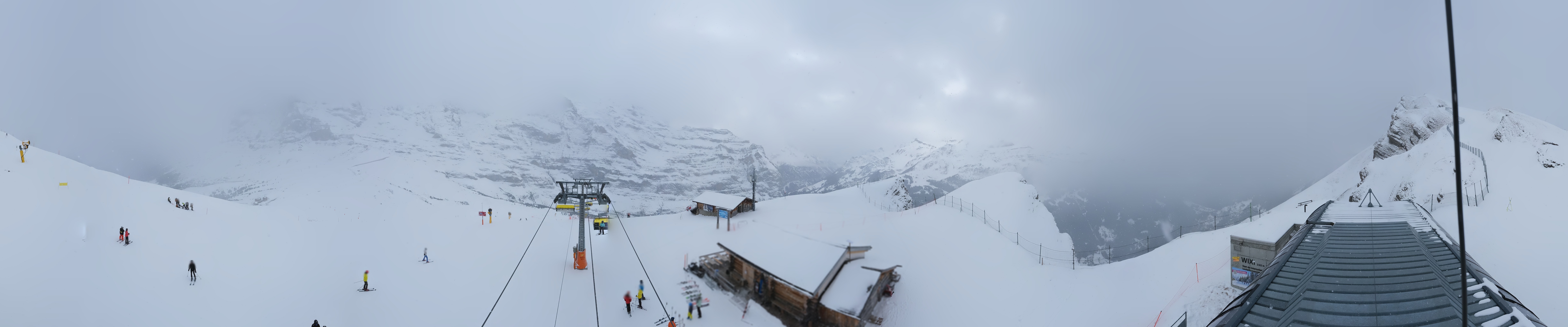 Archiv Foto Webcam Kleine Scheidegg-Lauberhorn, Grindelwald