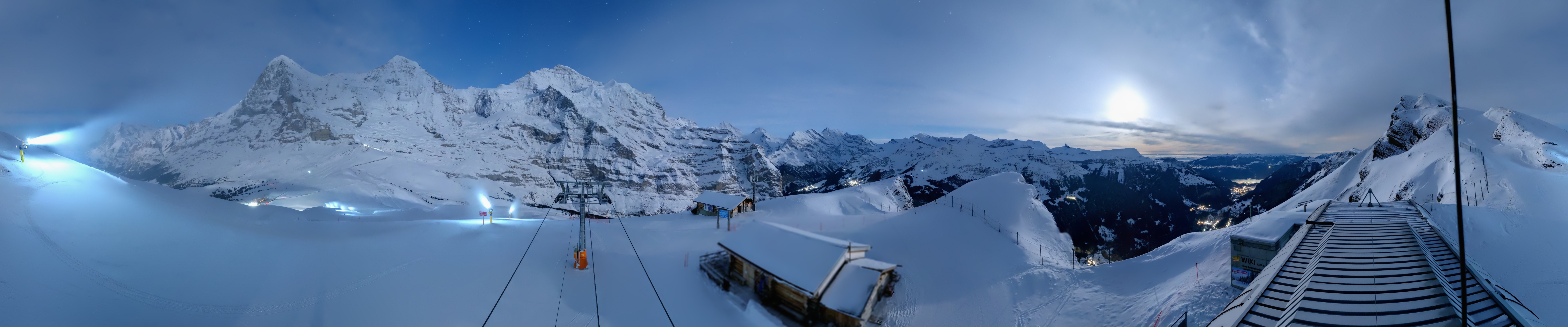 Archiv Foto Webcam Kleine Scheidegg-Lauberhorn, Grindelwald