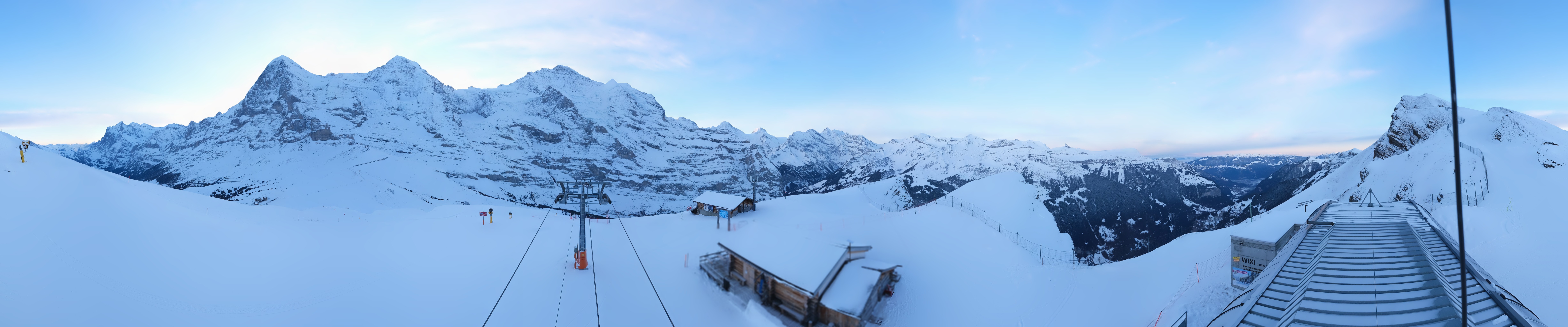 Archiv Foto Webcam Kleine Scheidegg-Lauberhorn, Grindelwald