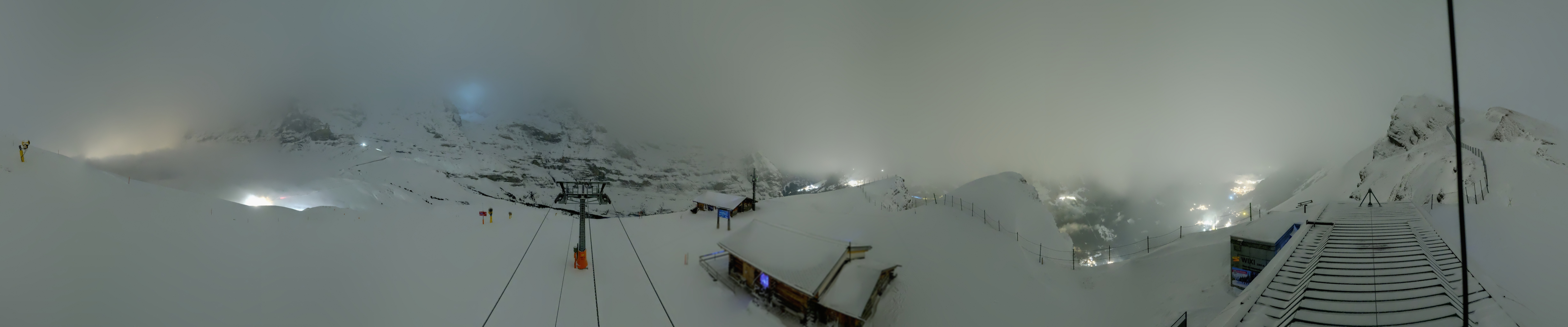 Archived image Webcam Top Station Lauberhorn, Grindelwald