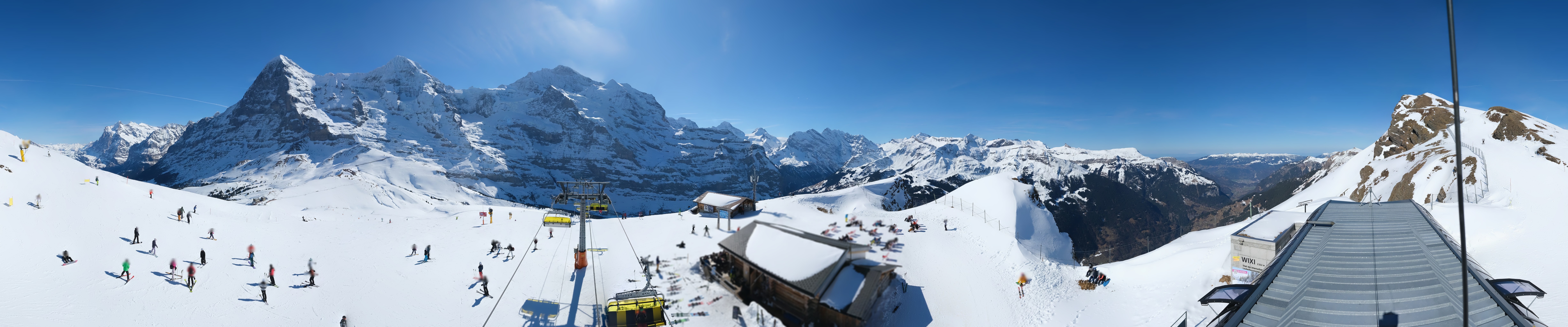 Archived image Webcam Top Station Lauberhorn, Grindelwald