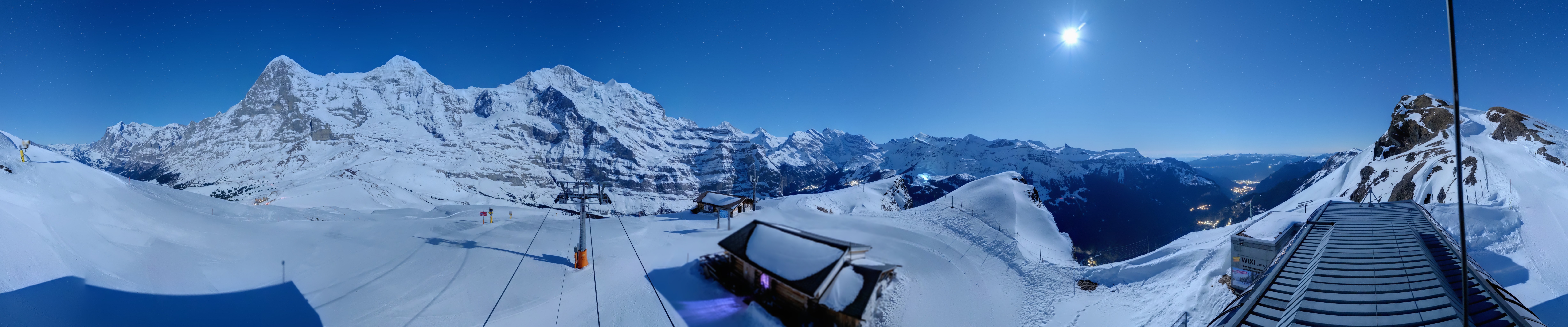 Archiv Foto Webcam Kleine Scheidegg-Lauberhorn, Grindelwald