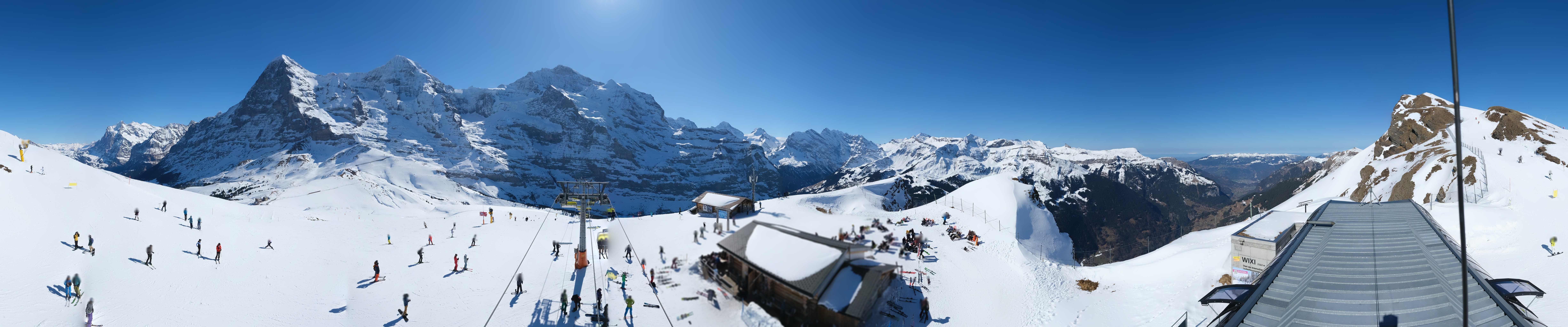 Archiv Foto Webcam Kleine Scheidegg-Lauberhorn, Grindelwald