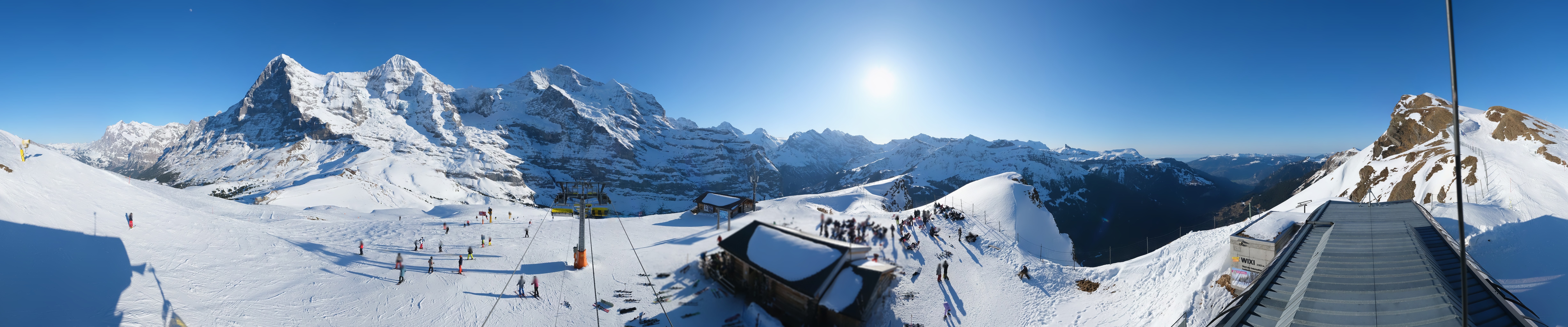 Archiv Foto Webcam Kleine Scheidegg-Lauberhorn, Grindelwald