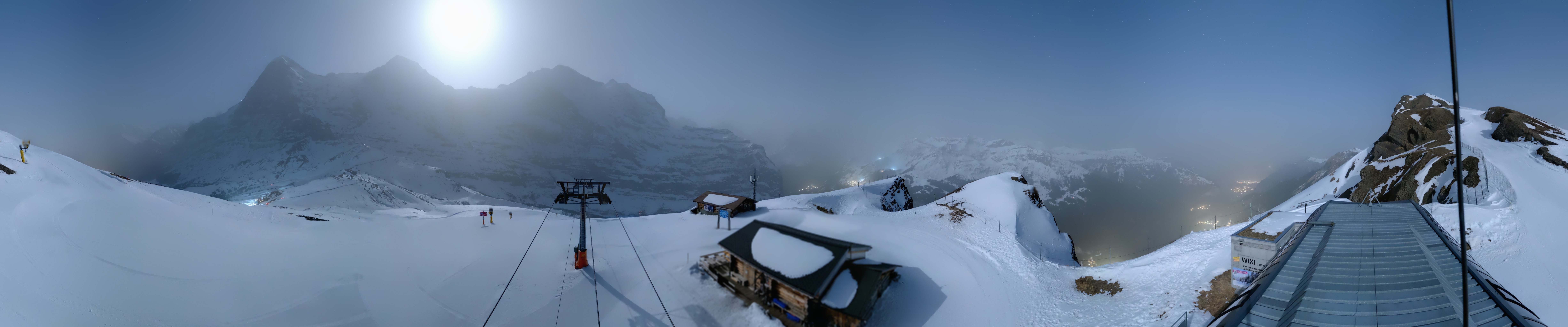 Archiv Foto Webcam Kleine Scheidegg-Lauberhorn, Grindelwald