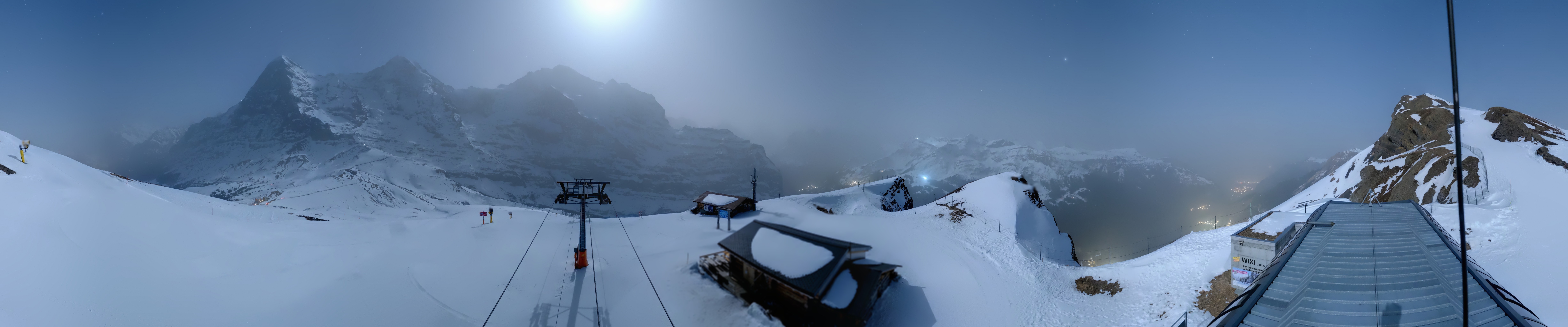 Archiv Foto Webcam Kleine Scheidegg-Lauberhorn, Grindelwald