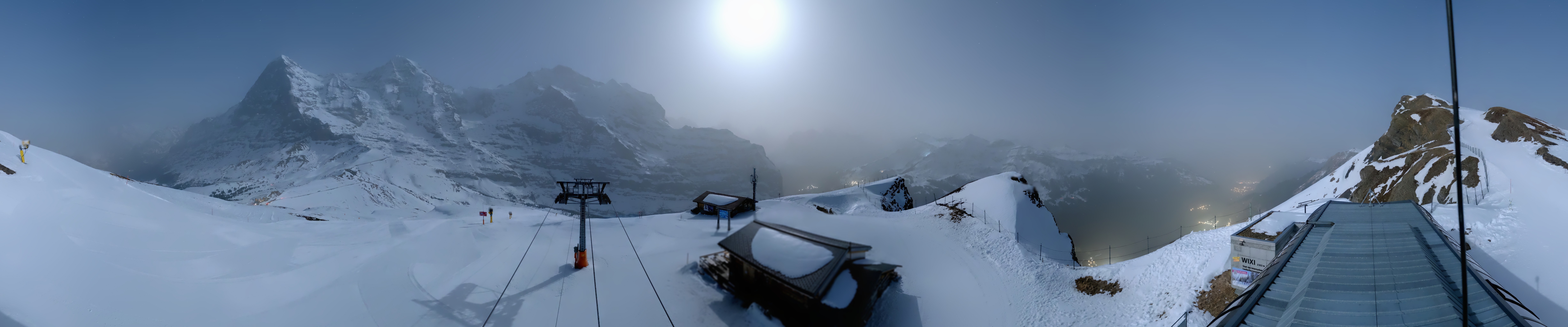 Archiv Foto Webcam Kleine Scheidegg-Lauberhorn, Grindelwald