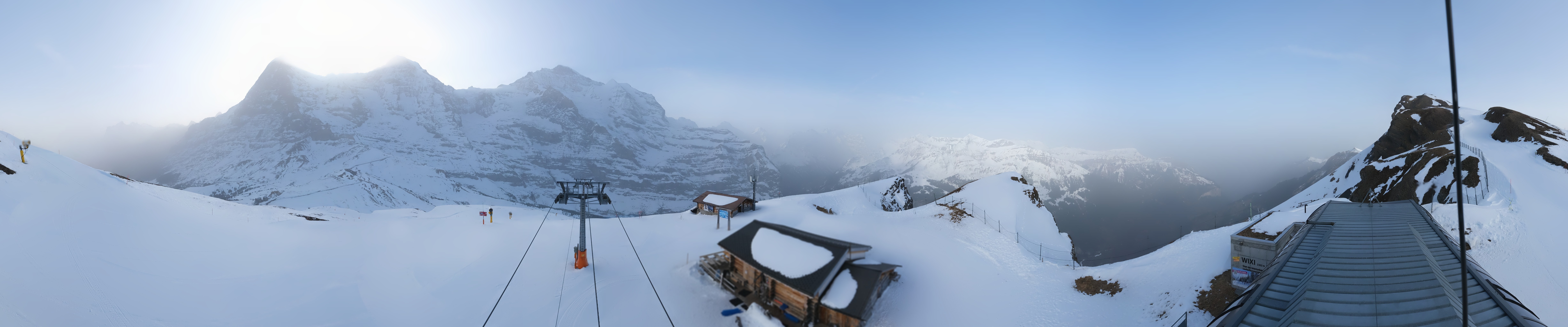 Archiv Foto Webcam Kleine Scheidegg-Lauberhorn, Grindelwald