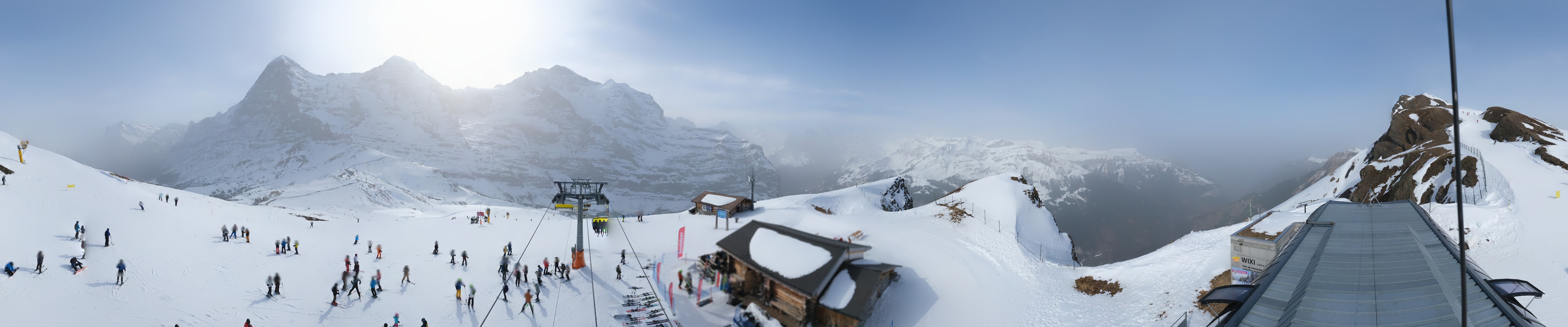 Archiv Foto Webcam Kleine Scheidegg-Lauberhorn, Grindelwald