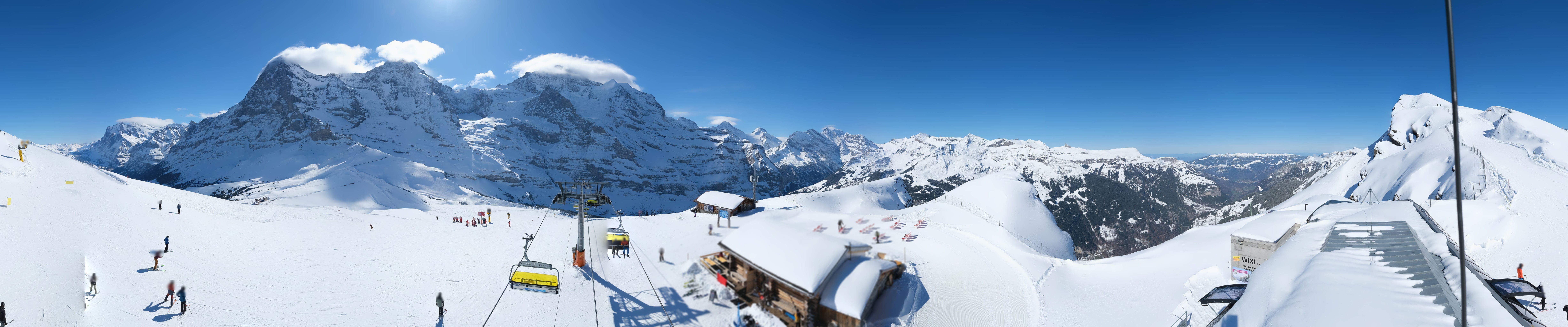 Archiv Foto Webcam Kleine Scheidegg-Lauberhorn, Grindelwald