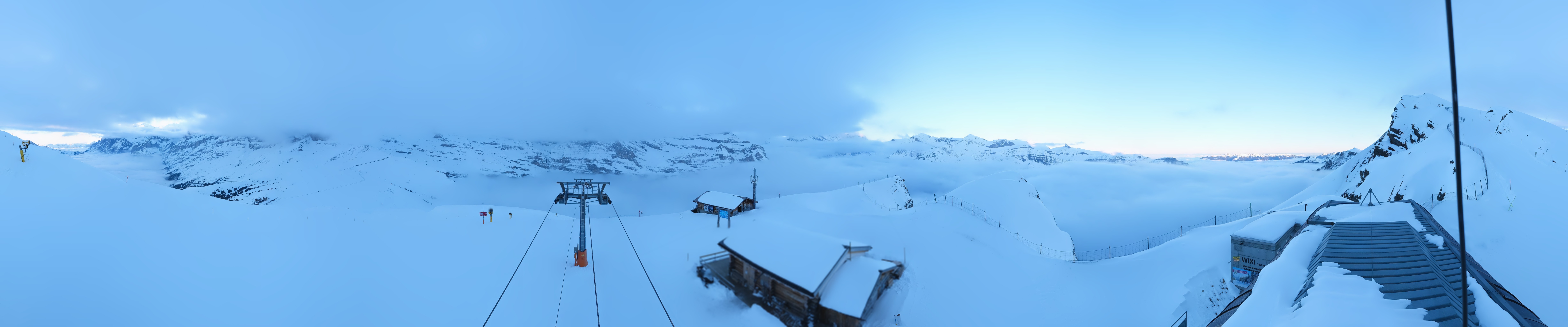 Archiv Foto Webcam Kleine Scheidegg-Lauberhorn, Grindelwald